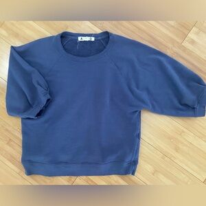 AMO - sweater in a periwinkle, never worn!